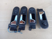 Set 4 manere interioare deschidere usi Vw Golf 4 Bora cu tweetere pe spate si reglaj oglinzi