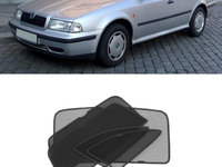 Set 5 perdele interior dedicate pentru Skoda Octavia I 1996-2010 Sedan / Berlina / Limuzina