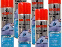 Set 6 Buc Nigrin Spray Dezghetat Parbriz -20°C 400ML 74045