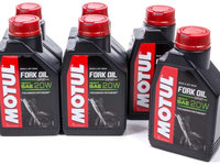 Set 6 Buc Ulei Furca Motul Fork Oil Expert 20W Heavy 1L 105928