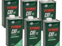 Set 6 Buc Ulei Servodirectie Oe Bmw Fuchs Pentosin Titan CHF 11S Verde 1L 83290429576