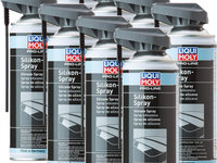 Set 8 Buc Liqui Moly Pro-Line Spray Silicon Trapa / Panoramic 400ML 7389