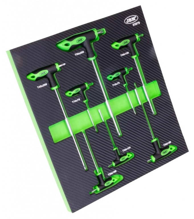 Set 8 Cheie Imbus Tip T Cu Maner Torx Jb