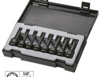 SET 8 IMBUSURI DE IMPACT TORX LUNGI DE 1/2' JBM