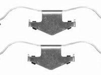 Set accesorii, etrier frana OPEL VECTRA C, OPEL VECTRA C GTS, VAUXHALL VECTRA Mk II (C) - TEXTAR 82501200