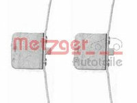 Set accesorii placute frana 109-1639 METZGER pentru Audi A4 2003 2004