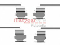 Set accesorii placute frana 109-1686 METZGER pentru Nissan X-trail