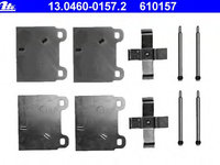 Set accesorii placute frana 13 0460-0157 2 ATE pentru Vw Transporter Vw Caravelle Vw Vanagon