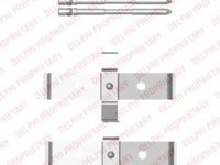 Set accesorii, placute frana ALFA ROMEO 166 limuzina (936), ALFA ROMEO 159 limuzina (939), ALFA ROMEO BRERA - DELPHI LX0469