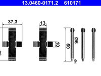 Set accesorii, placute frana ATE 13.0460-0171.2