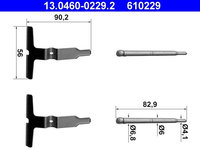 Set accesorii, placute frana ATE 13.0460-0229.2