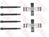 Set accesorii, placute frana AUDI 80 (80, 82, B1) (1972 - 1978) TRW PFK51