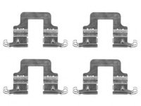 Set accesorii, placute frana AUDI A4 (8K2, B8) (2007 - 2015) TEXTAR 82514200 piesa NOUA