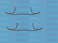Set accesorii, placute frana AUDI A4 Cabriolet (8H7, B6, 8HE, B7) (2002 - 2009) AUTOFREN SEINSA D42338A