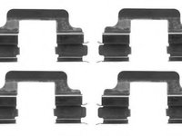 Set accesorii, placute frana AUDI A6 limuzina (4B2, C5), AUDI A6 Avant (4B5, C5), AUDI A4 (8E2, B6) - TEXTAR 82054900