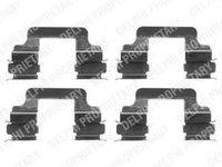 Set accesorii, placute frana AUDI A6 limuzina (4B2, C5), AUDI A6 Avant (4B5, C5), AUDI A4 Cabriolet (8H7, B6, 8HE, B7) - DELPHI LX0383