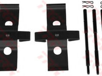 Set accesorii, placute frana AUDI A8 (4D2, 4D8) (1994 - 2002) TRW PFK484 piesa NOUA