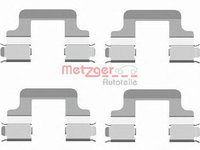 Set accesorii, placute frana AUDI A8 (4H) (2009 - 2016) METZGER 109-1679 piesa NOUA