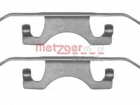 Set accesorii, placute frana BMW 5 limuzina (E39), BMW 5 Touring (E39) - METZGER 109-1241