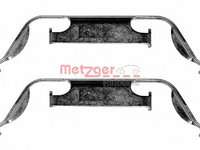 Set accesorii, placute frana BMW X5 (E53) (2000 - 2006) METZGER 109-1222 piesa NOUA