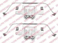 Set accesorii, placute frana BMW X5 (E70) (2007 - 2013) DELPHI LX0406 piesa NOUA