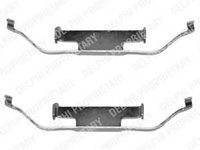 Set accesorii, placute frana BMW Z1 (1988 - 1991) DELPHI LX0136