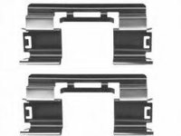 Set accesorii, placute frana CHEVROLET CRUZE (J300), HOLDEN CRUZE limuzina (JG, JH), OPEL ASTRA J - HELLA PAGID 8DZ 355 204-351