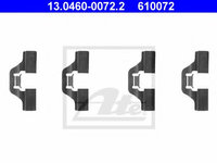 Set accesorii, placute frana CITROËN C3 Pluriel (HB_) (2003 - 2016) ATE 13.0460-0072.2