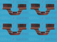 Set accesorii, placute frana CITROËN C4 limuzina (2006 - 2020) AUTOFREN SEINSA D42342A