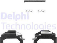 Set accesorii, placute frana CITROËN XANTIA Break (X2) DELPHI LX0150