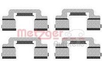 Set accesorii, placute frana Citroen C6 limuzina (TD_) - METZGER 109-1703