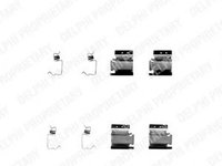 Set accesorii, placute frana CITROEN DS3 Cabriolet (2013 - 2015) DELPHI LX0313 piesa NOUA