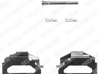 Set accesorii, placute frana Citroen RELAY bus (230P), PEUGEOT 806 (221), Citroen XANTIA (X1) - DELPHI LX0150