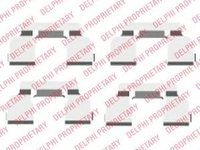 Set accesorii, placute frana DACIA LOGAN MCV (KS) (2007 - 2016) DELPHI LX0410 piesa NOUA