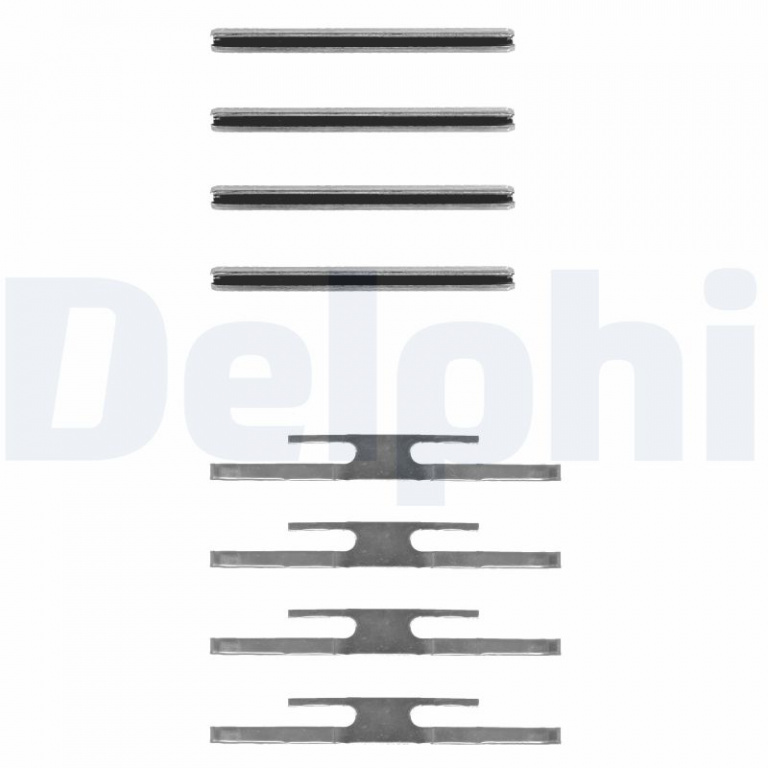 Set accesorii, placute frana DELPHI LX0035