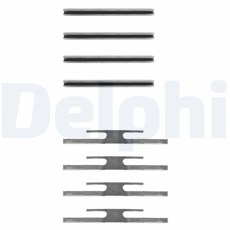 Set accesorii, placute frana DELPHI LX0035