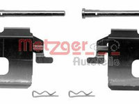 Set accesorii, placute frana FIAT 500 (312) (2007 - 2016) METZGER 109-1273 piesa NOUA