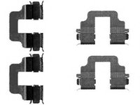 Set accesorii, placute frana FORD FOCUS II (DA_), FORD GALAXY (WA6), FORD S-MAX (WA6) - HELLA PAGID 8DZ 355 203-291