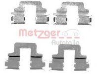 Set accesorii, placute frana FORD GALAXY (WA6), FORD S-MAX (WA6), FORD MONDEO IV limuzina (BA7) - METZGER 109-1731