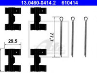 Set accesorii, placute frana FORD TRANSIT bus (V_ _) (1977 - 1986) ATE 13.0460-0414.2