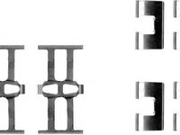 Set accesorii, placute frana HONDA ACCORD Mk IV (CB), HONDA ACCORD Mk IV cupe (CB, CC), HONDA LEGEND cupe (KA3) - TEXTAR 82049600