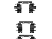 Set accesorii, placute frana HONDA CIVIC Mk IV limuzina (EG, EH), HONDA CIVIC Mk IV cupe (EJ), HONDA CIVIC Mk IV hatchback (MA, MB) - HERTH+BUSS JAKOP