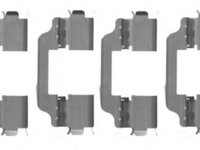 Set accesorii, placute frana HONDA CIVIC VIII Hatchback (FN, FK), FIAT SEDICI, SUZUKI SX4 (EY, GY) - TEXTAR 82506500