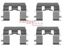 Set accesorii, placute frana HONDA STREAM (RN), HONDA EDIX (BE) - METZGER 109-1281