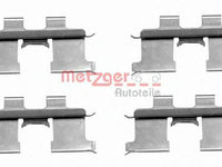 Set accesorii, placute frana HYUNDAI GETZ (TB) (2002 - 2010) METZGER 109-1667 piesa NOUA