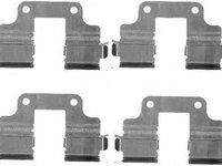 Set accesorii, placute frana HYUNDAI i45 VI limuzina (YF), HYUNDAI TUCSON (JM), VOLVO S80 II limuzina (AS) - HELLA PAGID 8DZ 355 203-361