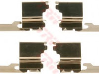 Set accesorii, placute frana IVECO DAILY II platou / sasiu (1989 - 1999) TRW PFK605