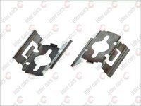 Set accesorii placute frana IVECO DAILY III platforma / podwozie Producator OJD QUICK BRAKE 109-1657