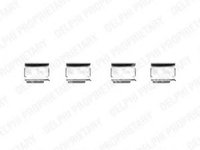 Set accesorii, placute frana JEEP WRANGLER II (TJ) (1996 - 2008) DELPHI LX0343 piesa NOUA