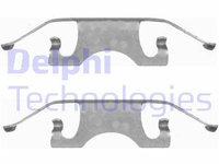 Set accesorii placute frana LX0396 DELPHI pentru Mercedes-benz S-class Mercedes-benz Cls Mercedes-benz Cl-class Mercedes-benz Sl Mercedes-benz E-class Mercedes-benz M-class Mercedes-benz R-class Mercedes-benz Gl-class